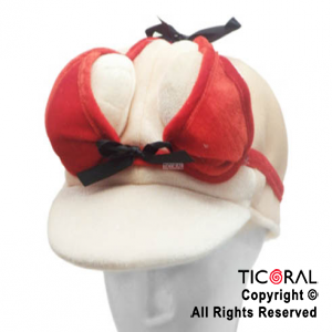 SOMBRERO VISERA PECHOS CORPIO ROJO HS5796-1 x 1